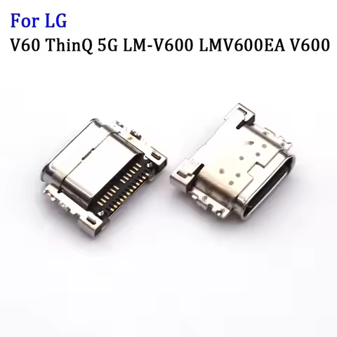 1-2Pcs USB Charger Port Charging Connector Dock Plug For LG V60 ThinQ 5G LM-V600 LMV600EA V600 Type-