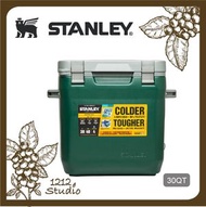 STANLEY - 30QT 冒險系列大冰箱 - 綠色 Hammertone Green(平行進口)