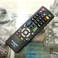 Black LED Sharp TV Remote Control