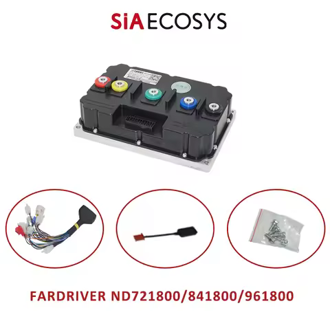 Fardriver 1800A Controller ND721800 ND841800 ND961800 BLDC 72V/96V High Power, Regen Brake for Elect