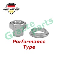 Münster Screw/Nut/Washer/Base Ring/Cone Absorber Mounting Front Alza Myvi Viva Kelisa Kenari Viva Kancil Axia Bezza