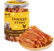 Chicken Jerky Strips Dog Treats Training Treats for Dogs w/Taurine Low Fat Natural Chicken Jerky Cut