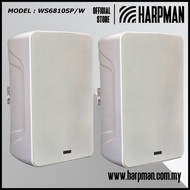 HARPMAN WS6810SP/W 8'' 100W POWER TAPPING WEATHERPROOF WALL SPEAKER (1PAIR - WHITE)