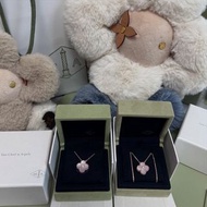 VCA 2025聖誕限定粉貝母頸鏈