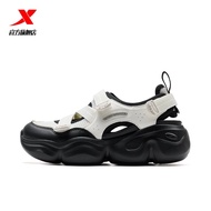 ผู้หญิง XTEP แมรี่เจนรองเท้าแตะรองเท้าเดินป่ากลางแจ้งเมจิกเทปรองเท้าแตะลำลองโลว์คัท ลูกไม้ อัพคอมโพส