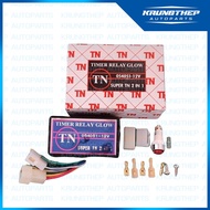 TIMER RELAY 12v Head TN Brand (TIMER GLOW)