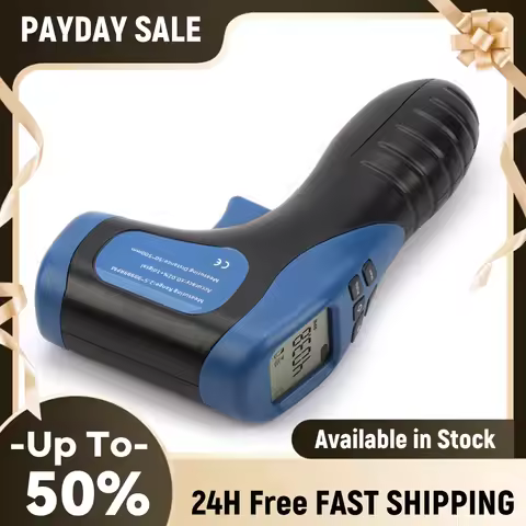 Handheld Digital Photo Tachometer RPM Meter 2.5RPM-99999RPM Non-Contact Motor Lathe Speed Gauge Moto