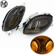 ไฟสัญญาณสัญญาณเลี้ยว LED สำหรับ SUZUKI GSX1300R HAYABUSA 1999-2007อุปกรณ์เสริมรถจักรยานยนต์ไฟกระพริบ
