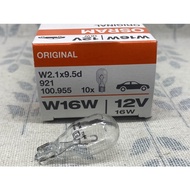 OSRAM 921 T15 12v16W 12v18W, 921, Slovakia Non-Made In Thailand 921, 12v18W Taiwan