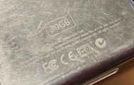 二手市面稀少APPLE 蘋果IPod Classic 30GB A1136 第五代(上電無反應但狀況如圖當收藏/裝飾品