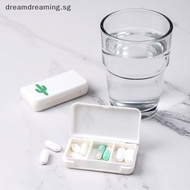 # BIG SALE # 3 Grids Mini Pill Case Plastic Travel Medicine Box Cute Small Tablet Pill Storage Organizer Box Holder Container Dispenser Case .