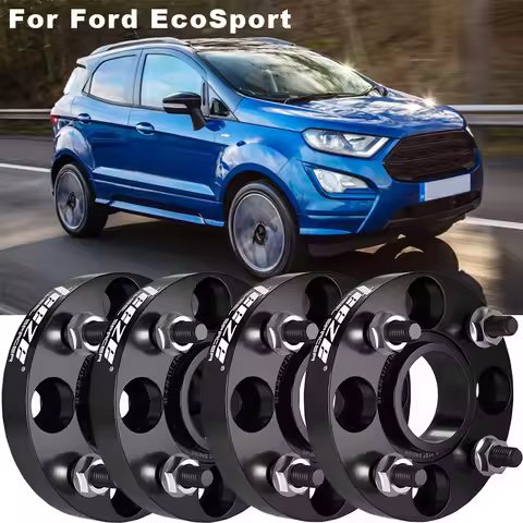 2 /4pcs PCD 4X108 CB 63.4mm For Ford EcoSport Aluminium Wheel Spacers Thread Size M12x1.5 Hub Adapte