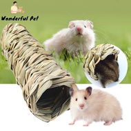 【Pet Supplies 】Guinea Pig Cage Natural Grass Hand Woven Chew Toy Hamster Nest Small Pet Hideout House Toy Pet Supplies