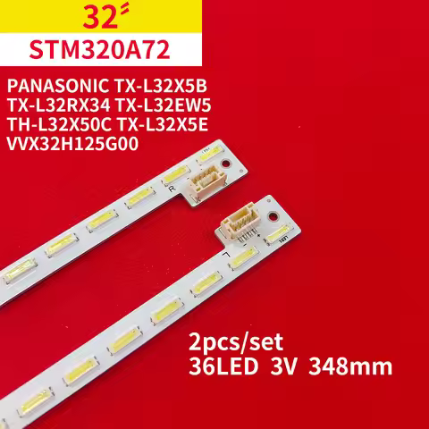 LED Backlight Strip for 32" TV STM320A72 Panasonic TX-L32X5B TX-L32RX34 TX-L32EW5 TH-L32X50C TX-L32X