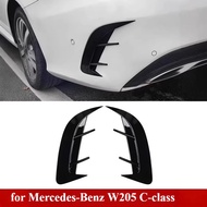 Used for Mercedes-Benz W205 C-class C200 300 exterior modification rear wind knife decoration bright