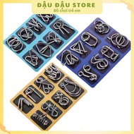 Combo of 24 IQ Keychains, 3 IQ toys smart keychain solving toys