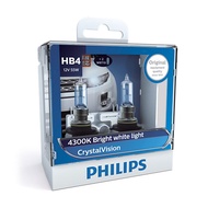 PHILIPS Crystal Vision 4300K HB4 Car Light Bulb