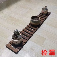 [48H Shipping] Solid Wood Carbonized Succulent Green Plant Fish Tank Mat Flower Stand Outdoor Corrid