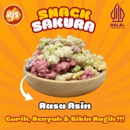 Sakura Snack with Salty Flavor Old-School Snack/