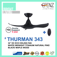 EFENZ Rod 34/40/46/52/60" DC-Eco Ceiling Fan (NO LIGHT) (Kith Edition)