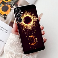 สำหรับ Samsung Galaxy A17เคส5G SM-A176B เคสแมวน่ารักทาสี6.7 เคสซิลิโคนอ่อนสำหรับ Samsung A17 17 Gala