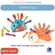 spike hedgehog sorter toy color sorting educational toy cute turtle toys sorter Montessori toy hedge