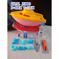 LAYAR JUMBO SHIP TOY SCREEN BOAT FOR DIPAN AND LARGE MOLD
