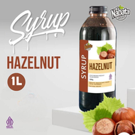 Sirup Hazelnut Nabata Food 1 Liter | Hazelnut Syrup 1000ml