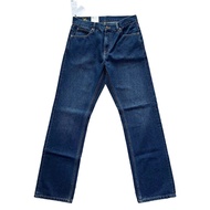 LEE NEW CHICAGO ยีนส์ผู้ชาย กระบอกใหญ่ ไม่ยืด