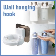 Multifunctional Self Adhesive Shampoo Holder No Punching Hook Adjustable Diameter Support  Self-adhesive Bathroom Hanging Rack