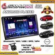 [NISSAN] SAMURAI KATANA Android Player 2+32 GB 4 Core RAM ROM Car Multimedia MP5 Player Bluetooth USB Almera Teana Livin