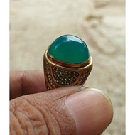 Terlaris! Bacan doko majiko Asli super kristal ring perak kantoran