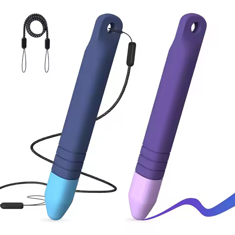 Kid-Friendly Stylus Pens with Tethers Tablet Stylus Pen Easy Grip Stylus Pen Pencil for iPad Air Min