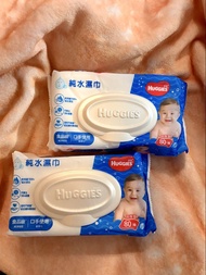 Huggies 純水濕紙巾 加厚型 80抽