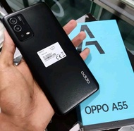 Handphone Oppo A55 Ram 4/64 second masih mulus garansi resmi ORI Indonesia