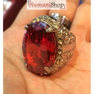 Big Size HQ Paparaca Stone Titanium Ring