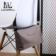 LouisWill Men Bags Mens Shoulder Bag Chest Bag Cross Body Bag Leisure Messenger Bag Business Style S