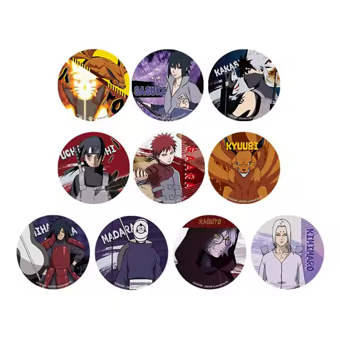 Brdwn NARUTO Kyuubi Kakashi Uchiha Itachi Madara Obito Kaguya Kimimaro Gaara China Official Authoriz