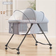 Portable Folding Crib Crib for Baby  Baby Crib Baby Rocker Bassinet