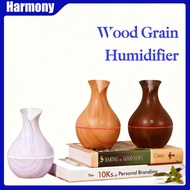 Wood Grain Humidifier Aromatherapy Air Purifier with Essential Oil Wap Asap Pewangi Bilik Tidur Ruma