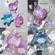 Kawaii Sanrio My Melody Jelly Wax Squishy Kuromi Cinnamoroll Cartoon Cute Interesting Decompression Toys Creative New Girls Gift 【ToyBox】