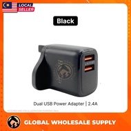 2.4A Dual USB USB Adapter USB Phone Charger Travel USB Adapter Fast Charging Adapter Charger Travel