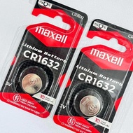 NEW. /CR1632 Maxell Original  Lithium Battery 3V Button Cell Coin Battery.