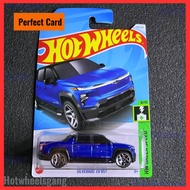 Hot Wheels Silverado EV RST 2024 Northsky Blue Metallic First Editions Collections Series Hotwheels 