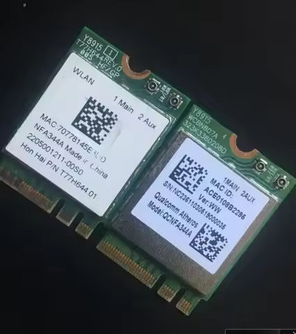 Wireless Adapter Card for qualcomm Atheros AC Wireless Wi-Fi QCNFA344A NFA344A dual band+BT4.1 Ngff 
