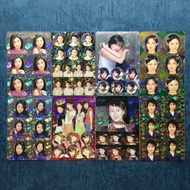 合共8張 蔡雪敏; PUFFY; 廣末涼子; 深田恭子; 林心如; 上原多香子; 梁詠琪; 楊千嬅 貼紙閃 90年代 YES/明星 咭/卡/CARD