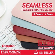 [SG Seller] Seamless Premium Leather Desk Mouse Pad Table Mat