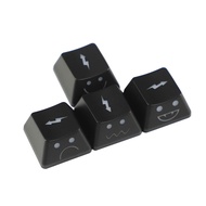 1.6mm Thickness WASD Arrow Replacement Keycaps Lightning Baby Shine Through Keycaps OEM Profile for 