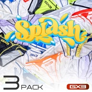 【GX3 Underwear】 3PACK SPLASH RANDOM BIKINI - K2125