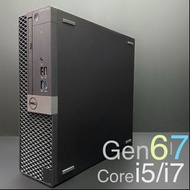 Dell 7050.極速中小型電腦. Core i5-6400/i7-6700. (8/16/32GRam. 256/500GSSD. 自選規格組合. 內容有價錢列表). Windows 10 Pro